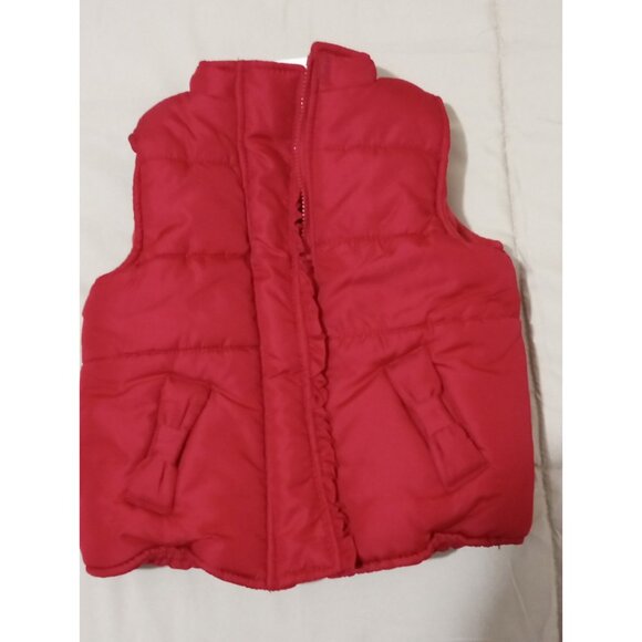 Crazy 8 Girls Puffer Vest Size 12-24 - Picture 1 of 7